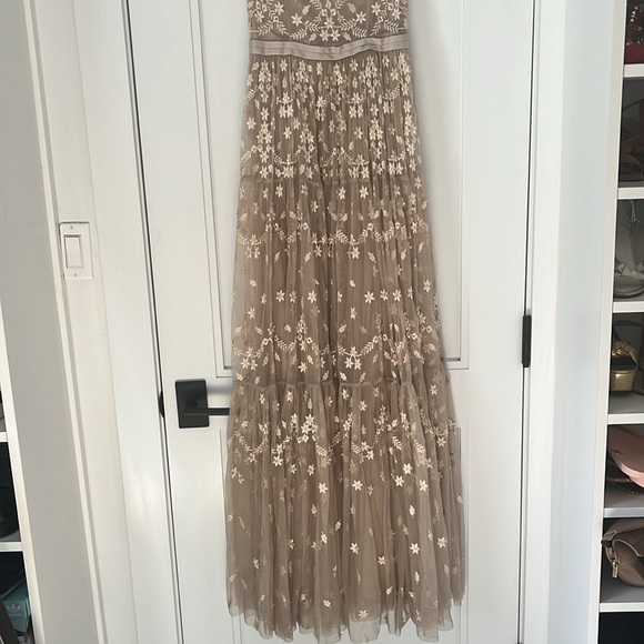 Needle and thread embellished gown! Good condition! - Picture 7 of 8